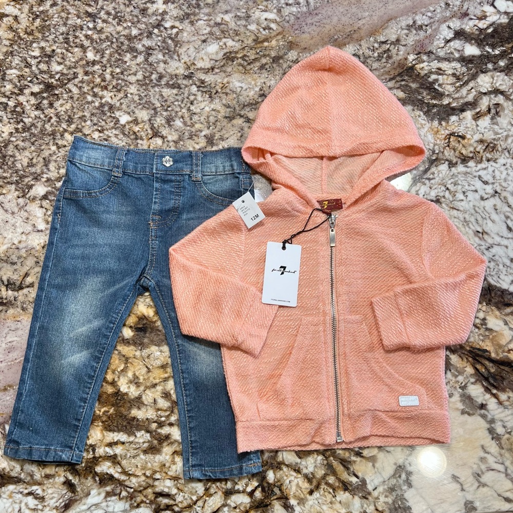 NWT 7 For All Mankind Outfit